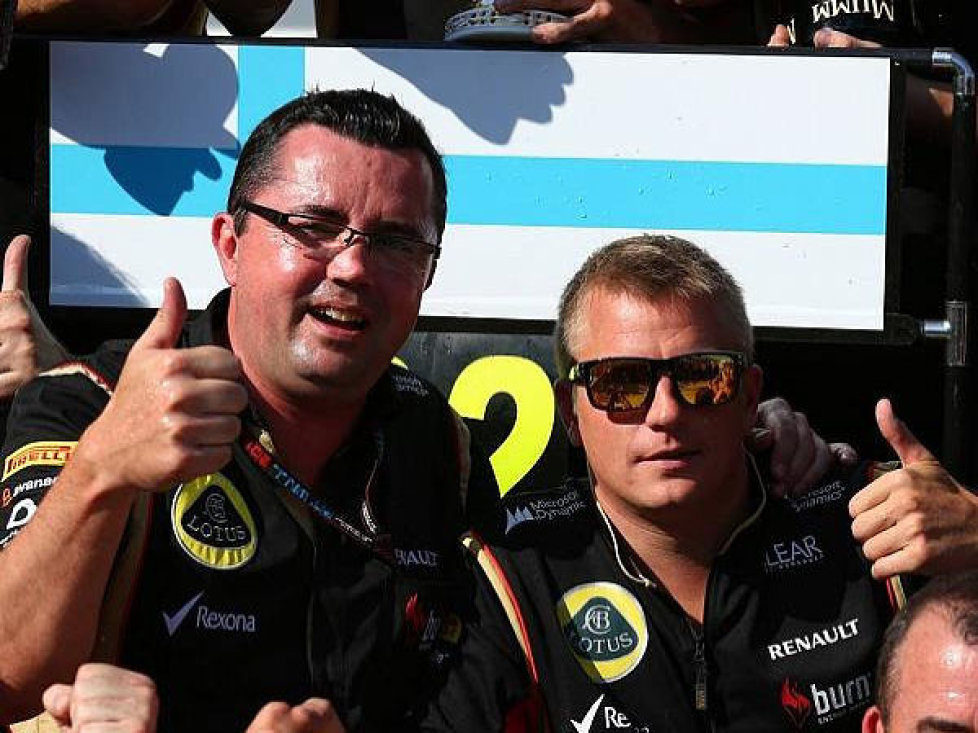 Eric Boullier, Kimi Räikkönen