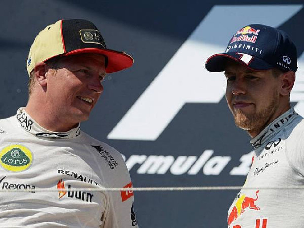 Sebastian Vettel, Kimi Räikkönen