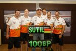 Adrian Sutil (Force India) fährt einen 100. Grand Prix