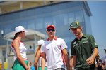 Jules Bianchi (Marussia) und Charles Pic (Caterham) 