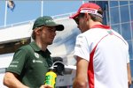 Charles Pic (Caterham) und Jules Bianchi (Marussia) 