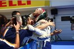 Nathanaël Berthon (Trident) feiert seinen ersten GP2-Sieg