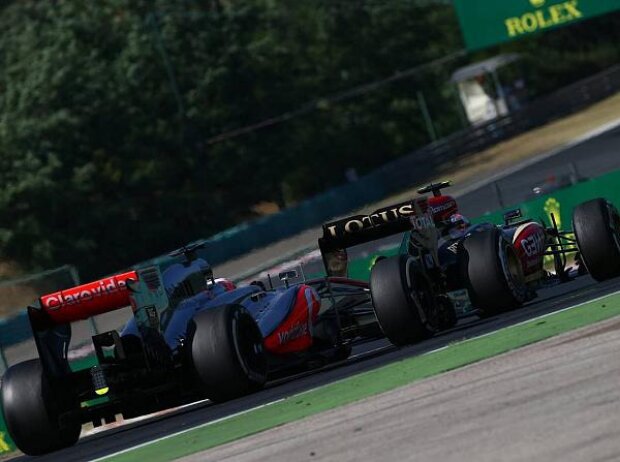 Jenson Button, Romain Grosjean