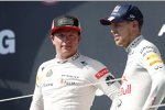 Kimi Räikkönen (Lotus) und Sebastian Vettel (Red Bull) 