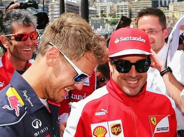 Sebastian Vettel, Fernando Alonso Titel-Bild zur News: Sebastian Vettel, Fernando Alonso