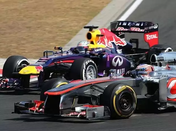 Jenson Button, Sebastian Vettel Titel-Bild zur News: Jenson Button, Sebastian Vettel
