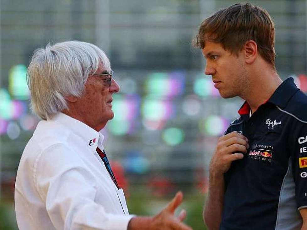 Bernie Ecclestone, Sebastian Vettel