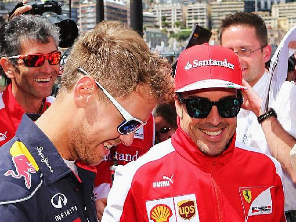 Sebastian Vettel, Fernando Alonso