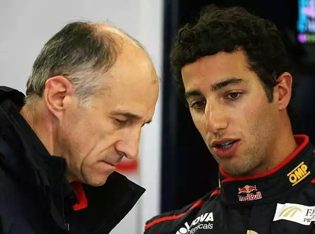 Franz Tost, Daniel Ricciardo Titel-Bild zur News: Franz Tost, Daniel Ricciardo