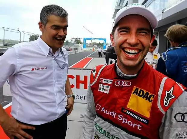 Titel-Bild zur News: Dieter Gass, Mike Rockenfeller