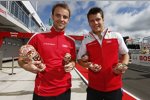 Jamie Green und  Adrien Tambay (Abt-Audi-Sportsline) 