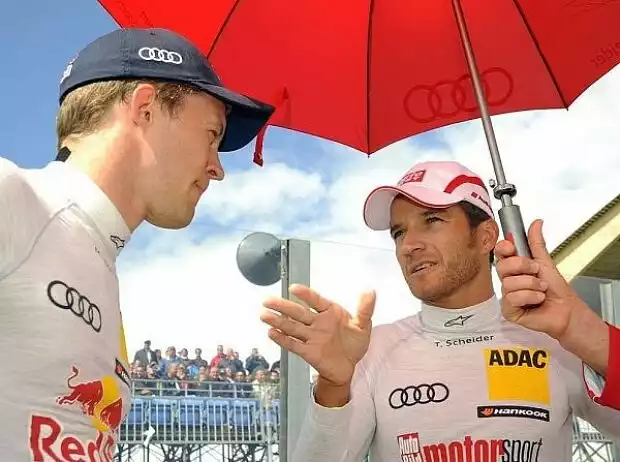 Timo Scheider, Mattias Ekström Titel-Bild zur News: Timo Scheider, Mattias Ekström