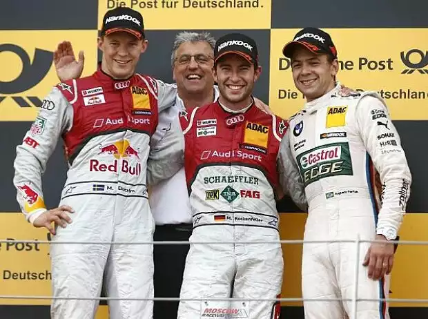 Ernst Moser, Augusto Farfus, Mike Rockenfeller Titel-Bild zur News: Ernst Moser, Augusto Farfus, Mike Rockenfeller