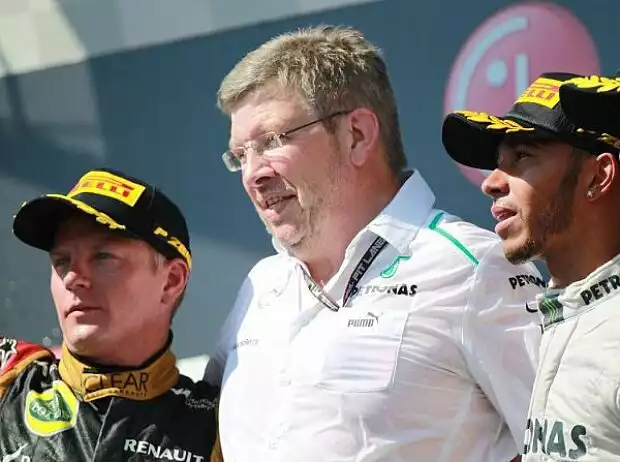 Kimi Räikkönen, Lewis Hamilton Titel-Bild zur News: Kimi Räikkönen, Lewis Hamilton