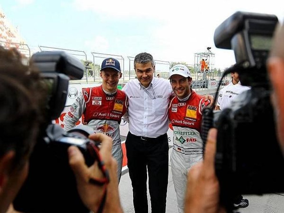 Mattias Ekström, Dieter Gass, Mike Rockenfeller