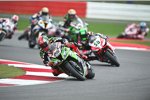 Loris Baz vor Eugene Laverty und Tom Sykes