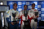 Pepe Oriola (Tuenti-SEAT), Yvan Muller (RML-Chevrolet) und Tom Chilton (RML-Chevrolet) 