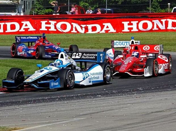 Scott Dixon, Helio Castroneves