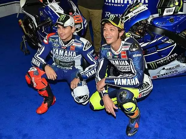 Jorge Lorenzo, Valentino Rossi Titel-Bild zur News: Jorge Lorenzo, Valentino Rossi