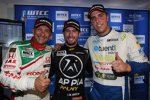 Gabriele Tarquini (Honda), Jose-Maria Lopez (Wiechers-BMW) und Pepe Oriola (Tuenti-Chevrolet) 