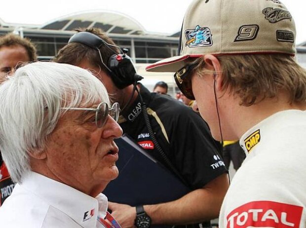 Bernie Ecclestone, Kimi Räikkönen