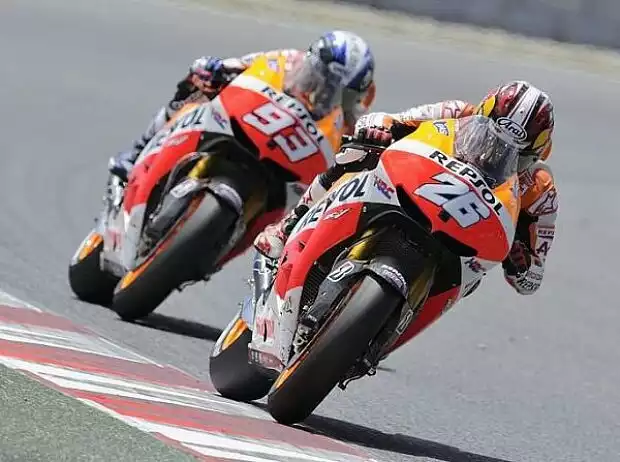 Daniel Pedrosa, Marc Marquez Titel-Bild zur News: Daniel Pedrosa, Marc Marquez