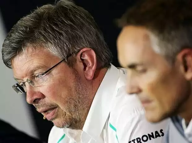 Ross Brawn, Martin Whitmarsh Titel-Bild zur News: Ross Brawn, Martin Whitmarsh
