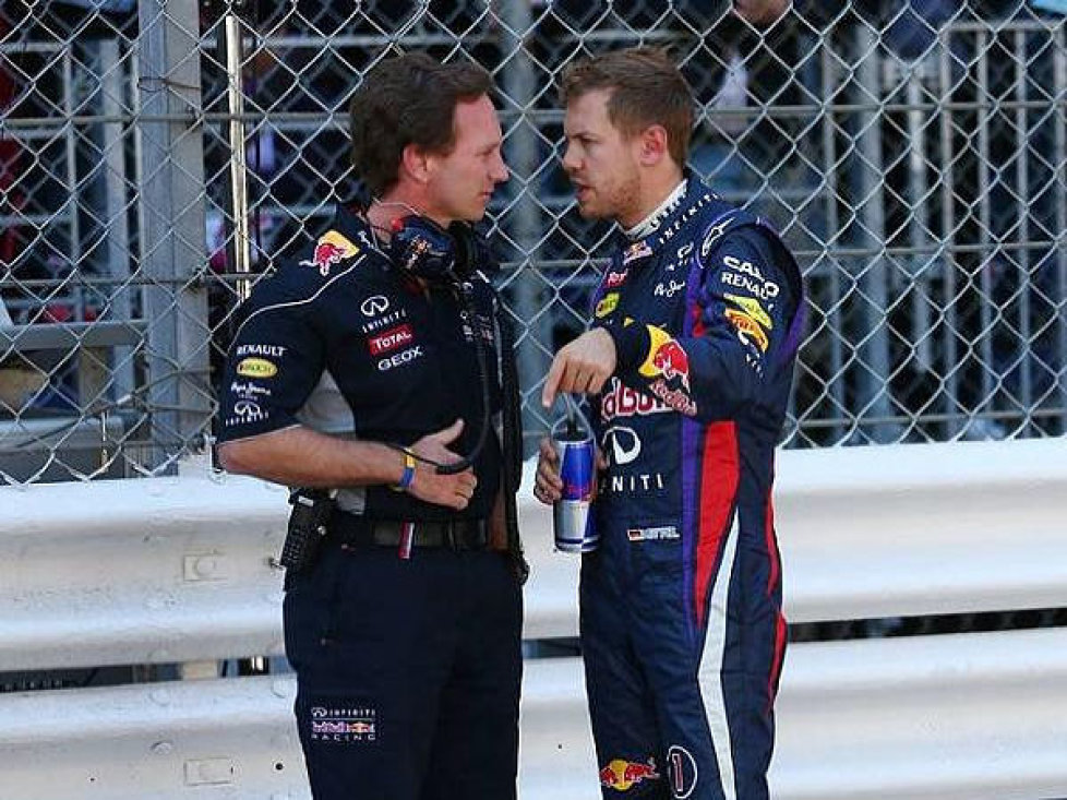Sebastian Vettel, Christian Horner
