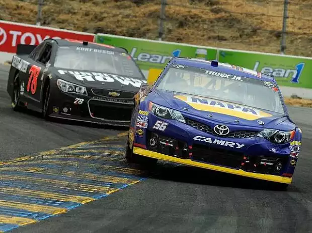 Kurt Busch, Martin Truex Jun. Titel-Bild zur News: Kurt Busch, Martin Truex Jun.