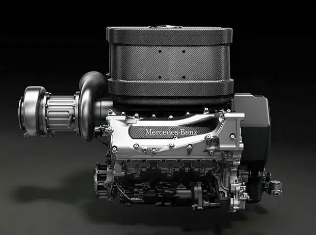 Mercedes-V6-Turbomotor für die Formel-1-Saison 2014 Titel-Bild zur News: Mercedes-V6-Turbomotor für die Formel-1-Saison 2014