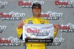 Nationwide-Polesetter Sam Hornish Jun.