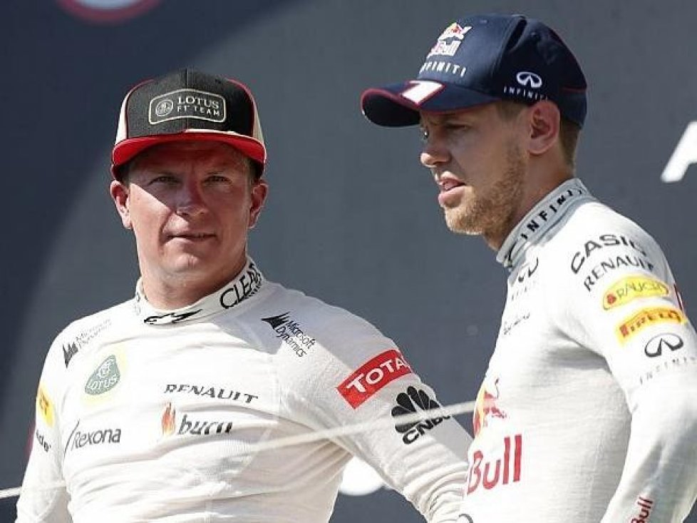 Kimi Räikkönen, Sebastian Vettel