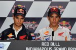 Daniel Pedrosa und Marc Marquez (Honda) 