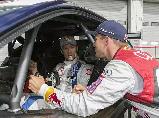 Mattias Ekström, Sebastien Ogier Titel-Bild zur News: Mattias Ekström, Sebastien Ogier