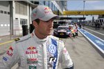 Mattias Ekström und Sebastien Ogier tauschen die Autos