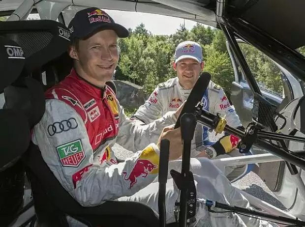 Titel-Bild zur News: Mattias Ekström, Sebastien Ogier