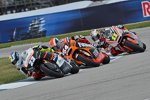 Marcel Schrötter vor Mattia Pasini und Sandro Cortese 
