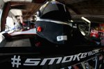 Der Helm von Austin Dillon auf dem Stewart/Haas-Chevy von Tony Stewart