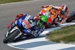 Jorge Lorenzo vor Daniel Pedrosa 