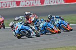 Maverick Vinales vor Alex Rins und  Alex Marquez 