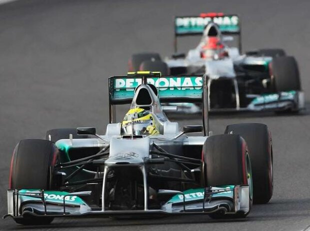 Nico Rosberg, Michael Schumacher