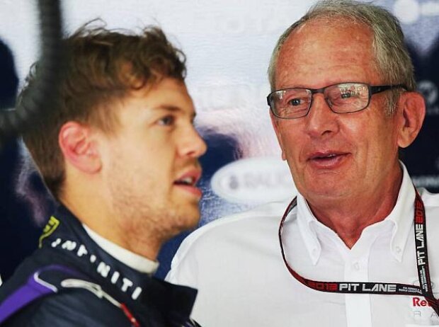 Sebastian Vettel, Helmut Marko Sebastian Vettel, Helmut Marko