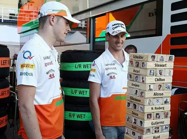 Paul di Resta, Adrian Sutil Titel-Bild zur News: Paul di Resta, Adrian Sutil