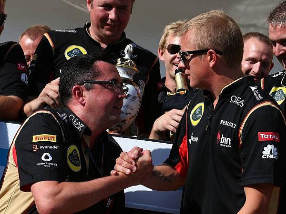 Eric Boullier, Kimi Räikkönen
