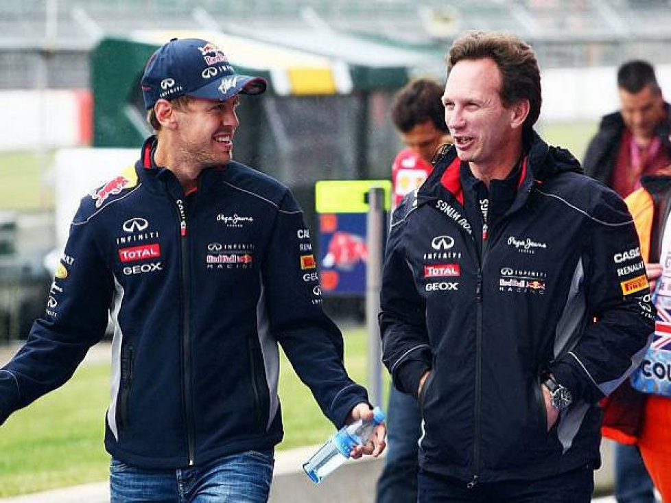 Sebastian Vettel, Christian Horner