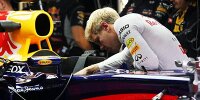 Bild zum Inhalt: Red Bull: Vettel durch Reifenschaden gestoppt