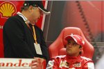 Felipe Massa (Ferrari) mit seinem Vater