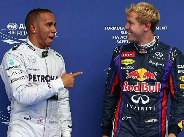 Lewis Hamilton, Sebastian Vettel Titel-Bild zur News: Lewis Hamilton, Sebastian Vettel