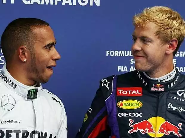 Lewis Hamilton, Sebastian Vettel Titel-Bild zur News: Lewis Hamilton, Sebastian Vettel