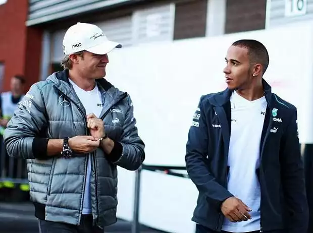 Nico Rosberg, Lewis Hamilton Titel-Bild zur News: Nico Rosberg, Lewis Hamilton